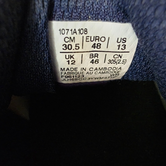 ASICS Men's GEL-RENMA Pickleball Sneaker Standard White Burgundy Size 13 F961123 - Picture 16 of 16